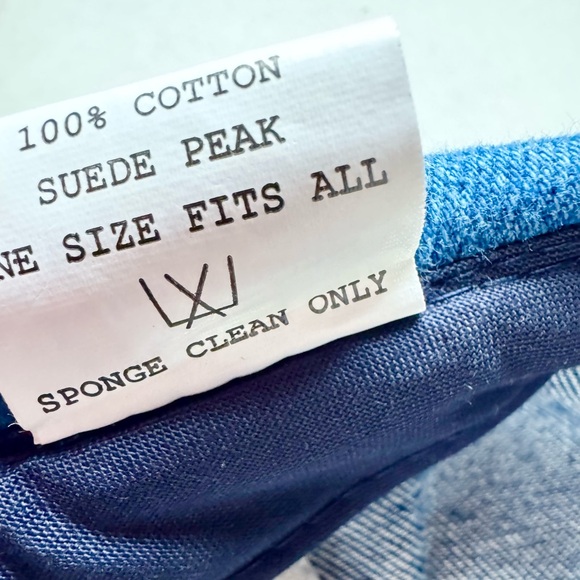 Denim and suede London Hat - Picture 5 of 5